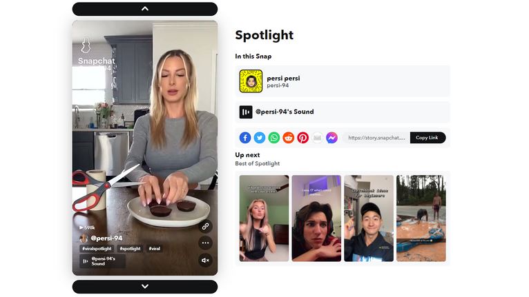 Snapchat spotlight rencontre
